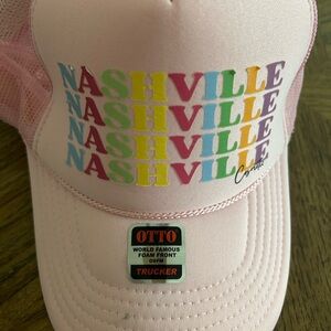Pink Nashville Trucker Hat
